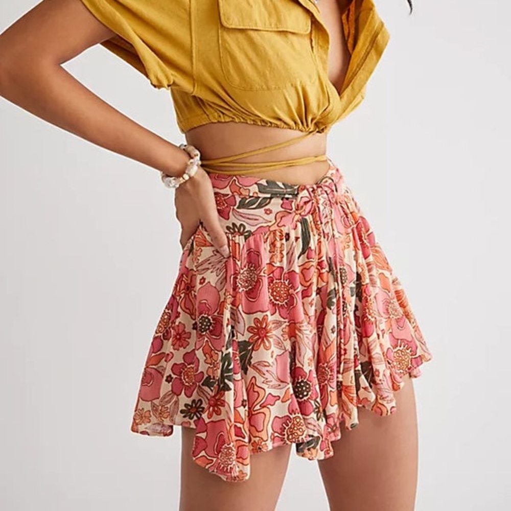 Free People Ellie Mini Skort, Large